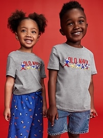 Image number 1 showing, Old Navy x Disney© Unisex Logo-Graphic T-Shirt for Toddler