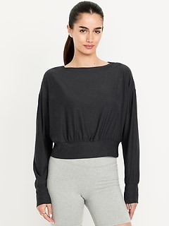 CloudMotion Boatneck Top