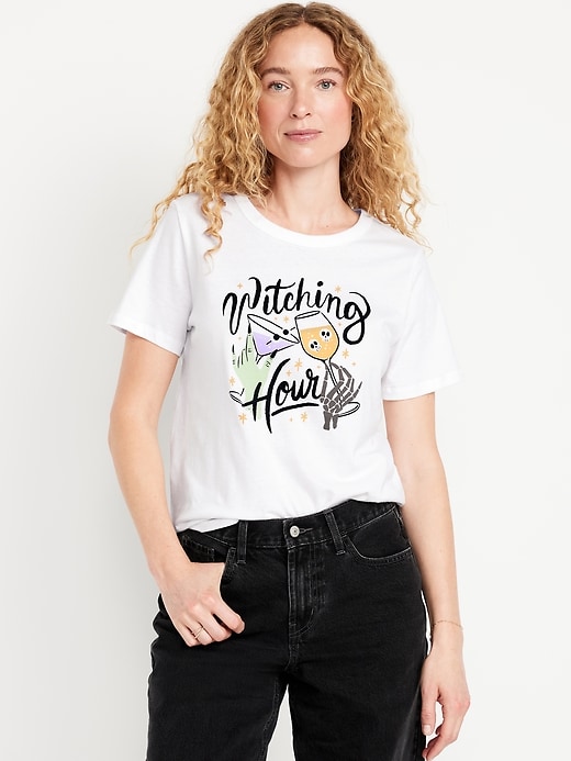 Image number 1 showing, EveryWear Crew-Neck Graphic T-Shirt