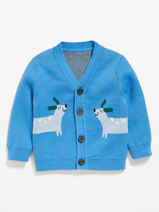 Image number 1 showing, Graphic Cardigan Sweater for Baby