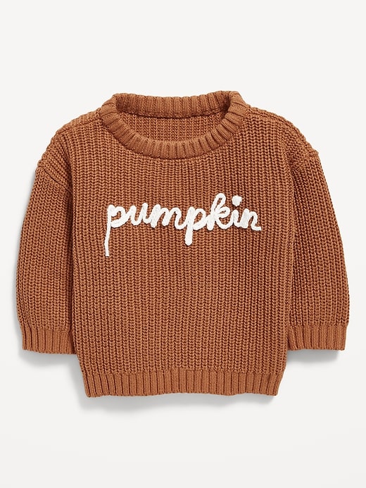 Image number 1 showing, Loose Shaker-Stitch Sweater for Baby
