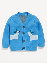 Image number 1 showing, Graphic Cardigan Sweater for Baby