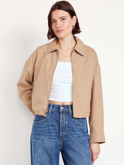 Harrington Zip Jacket - Wood Sorrel