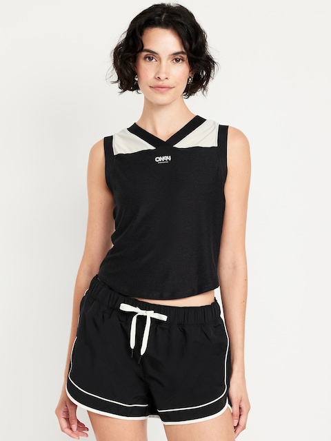 CloudMotion Tank Top - Black Jack