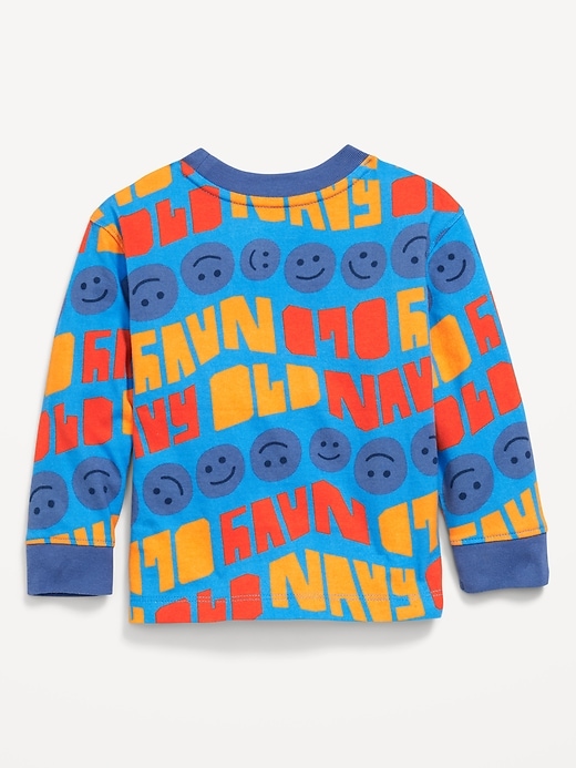 Image number 2 showing, Oversized Heavyweight Long-Sleeve T-Shirt for Toddler Boys