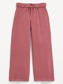 Image number 5 showing, Baggy Fleece Straight-Leg Sweatpants for Girls