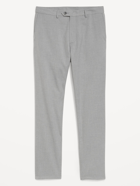 90's Straight Dress Pants - Medium Heather Gray