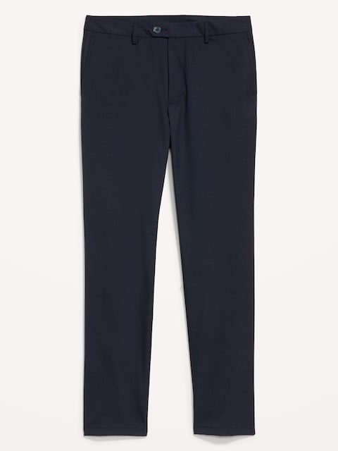 90's Straight Dress Pants - Navy