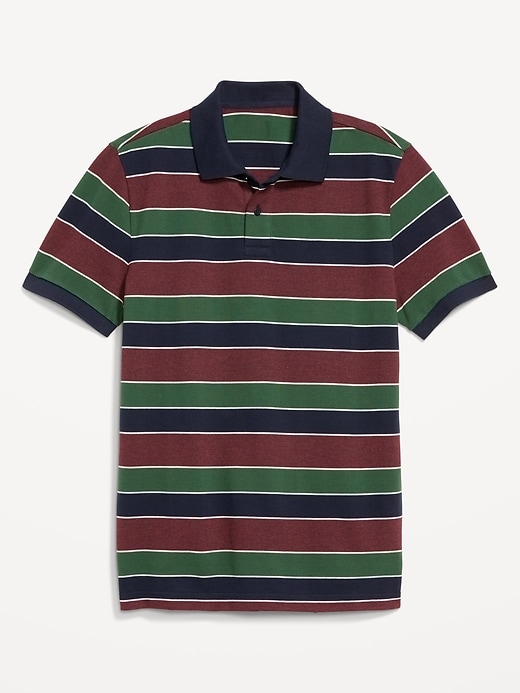 Image number 4 showing, Classic Fit Striped Pique Polo
