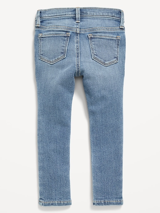 Image number 2 showing, High-Waisted Rockstar 360° Stretch Jeggings for Toddler Girls