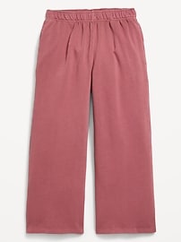 Image number 4 showing, Baggy Fleece Straight-Leg Sweatpants for Girls
