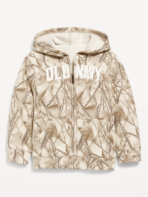 Image number 1 showing, Unisex Logo-Graphic Zip Hoodie for Toddler