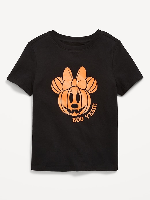 Image number 2 showing, Disney© Pumpkin Minnie Mouse Unisex Graphic T-Shirt for Toddler