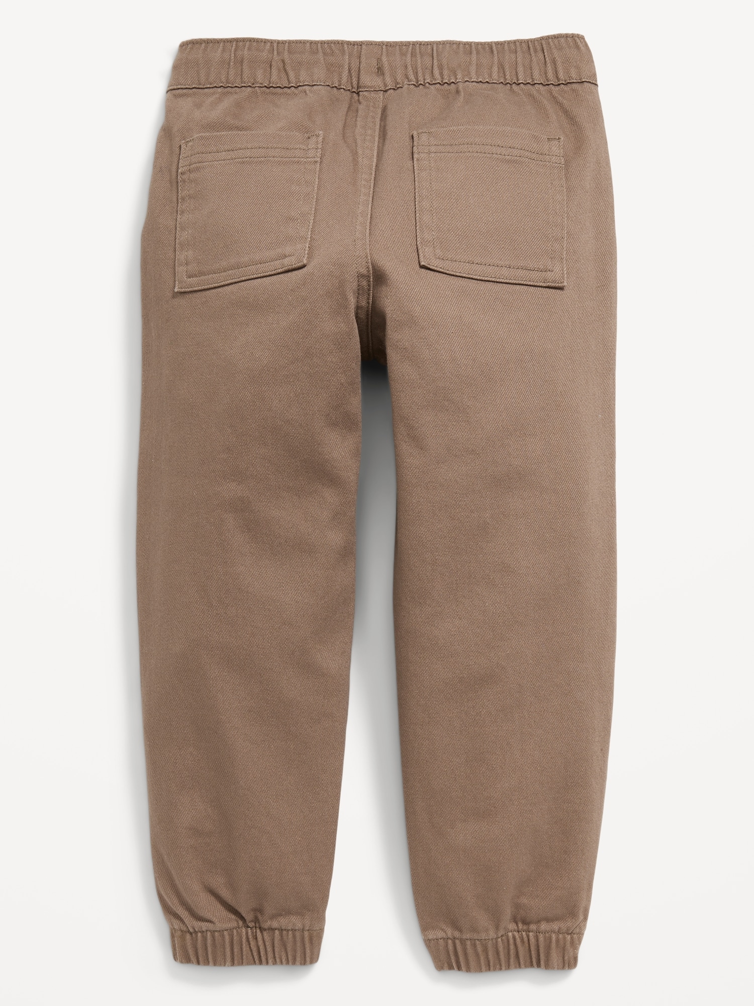 Loose Twill Pull-On Jogger Pants for Toddler Boys