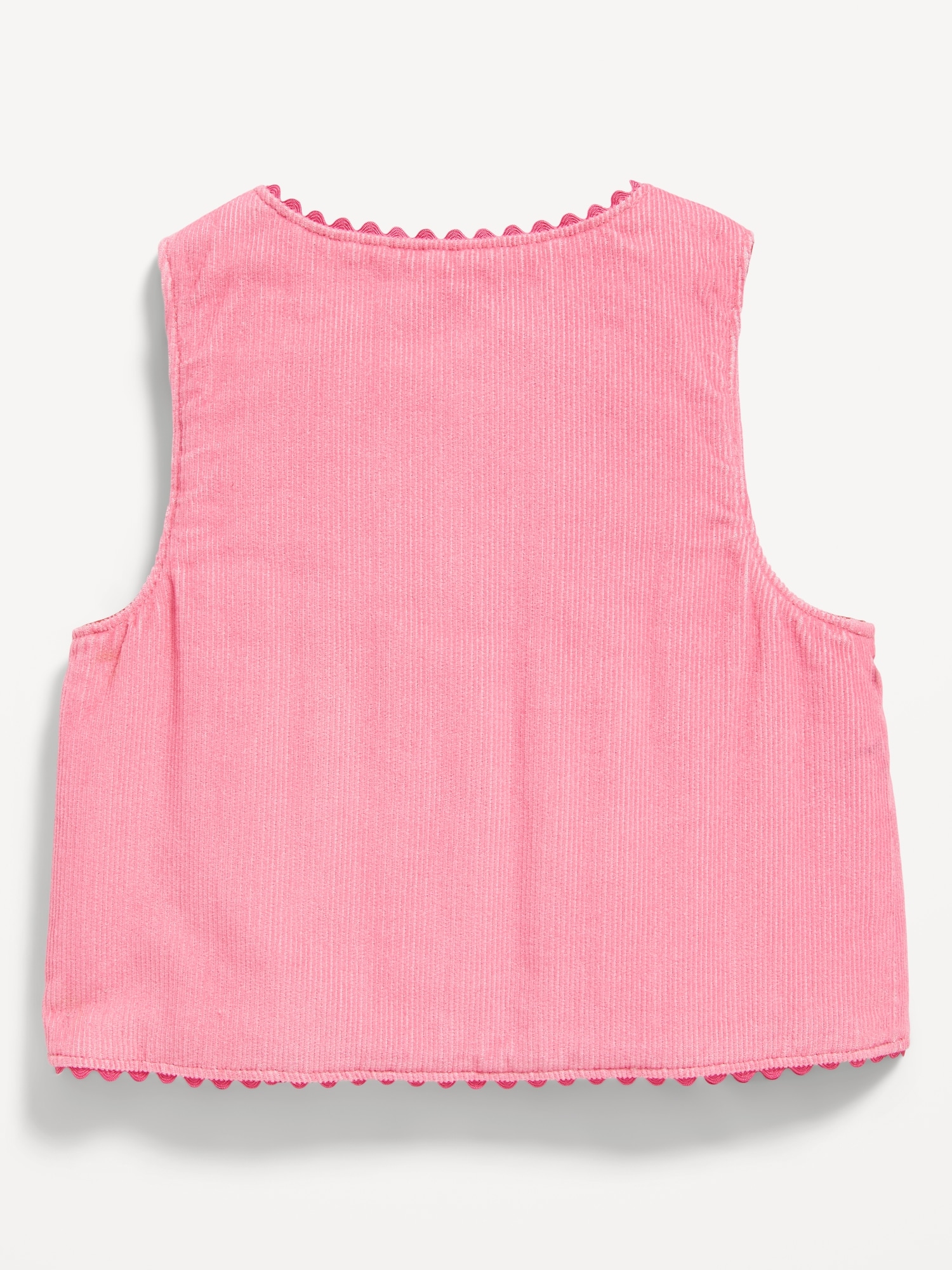 Printed Corduroy Vest for Baby