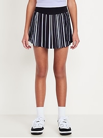 Image number 1 showing, High-Waisted Pleated Performance Skort for Girls