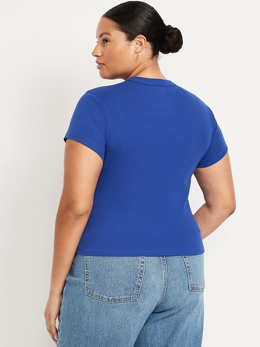 Image number 7 showing, Snug Crop T-Shirt