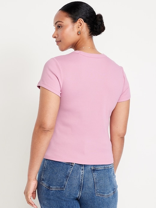 Image number 4 showing, Snug Crop T-Shirt