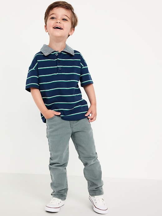 Image number 1 showing, 360° Stretch Skinny Jeans for Toddler Boys