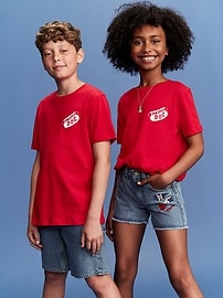 Image number 1 showing, Old Navy x Disney© Mickey Mouse Gender-Neutral Graphic T-Shirt for Kids