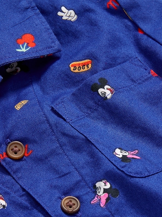 Image number 3 showing, Old Navy x Disney© Short-Sleeve Pocket Shirt for Toddler Boys