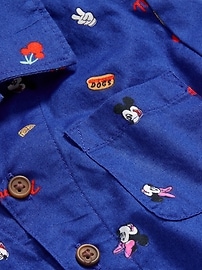Image number 3 showing, Old Navy x Disney© Short-Sleeve Pocket Shirt for Toddler Boys