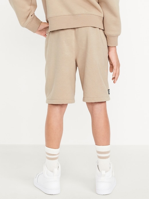 Fleece Jogger Shorts for Boys (At Knee)