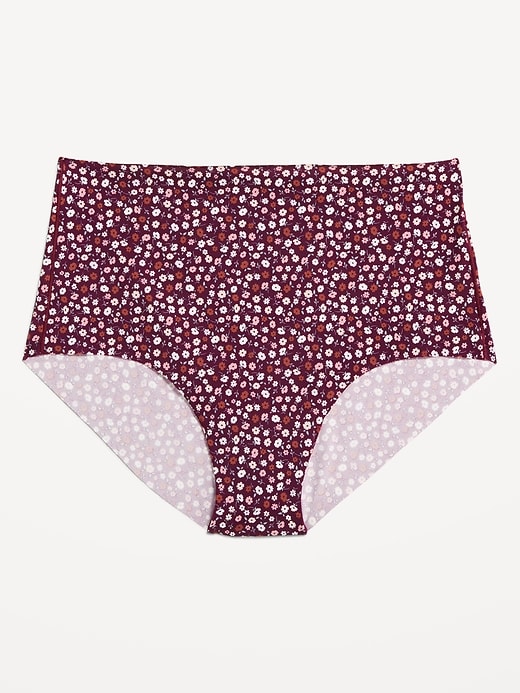 Image number 3 showing, High-Waisted No-Show Brief Underwear