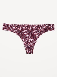 Image number 3 showing, Low-Rise No-Show Thong