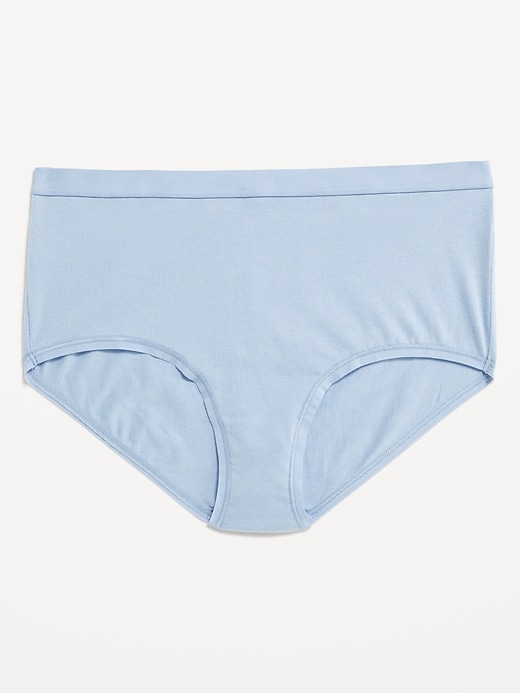 Image number 3 showing, High-Waisted Everyday Brief Cotton Underwear