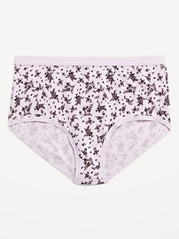 Image number 3 showing, High-Waisted Everyday Brief Cotton Underwear