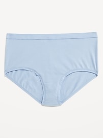 Image number 3 showing, High-Waisted Everyday Brief Cotton Underwear