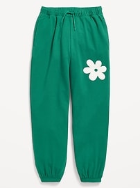 Image number 4 showing, Favorite Fleece High-Waisted Jogger Sweatpants for Girls