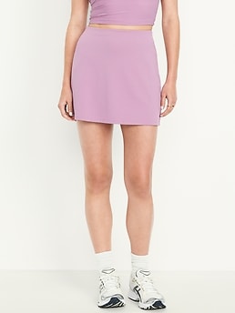 Extra High-Waisted StudioSmooth Skort - image 3