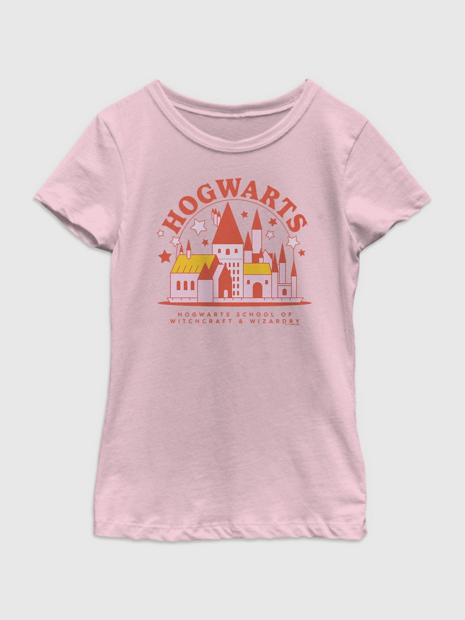 Harry Potter Hogwarts School Graphic T-shirt For Girls