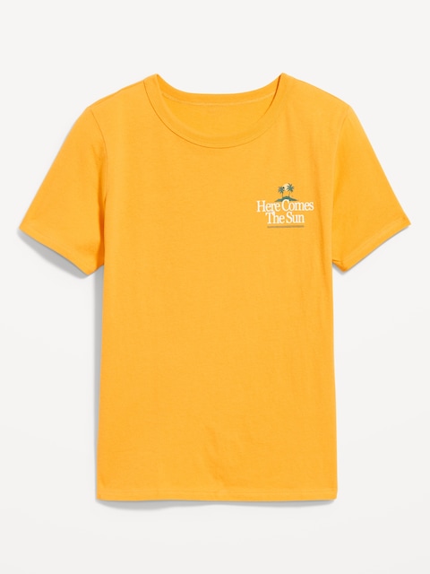 EveryWear Crew-Neck Graphic T-Shirt - Gold Coast