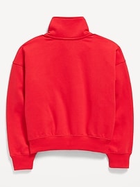 Image number 4 showing, NFL™ Kansas City Chiefs™ Oversized Quarter-Zip Sweatshirt for Girls