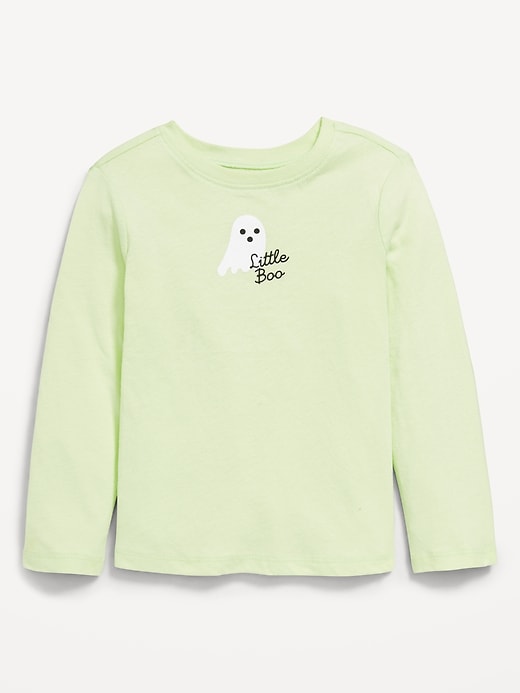 Image number 1 showing, Long-Sleeve Graphic T-Shirt for Toddler Girls