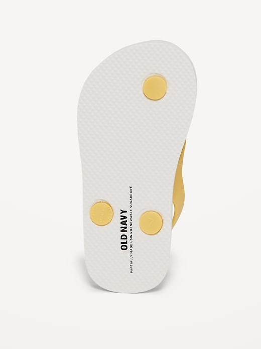 Image number 4 showing, Flip-Flop Sandals for Toddler Girls (Partially Plant-Based)