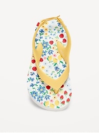 Image number 2 showing, Flip-Flop Sandals for Toddler Girls (Partially Plant-Based)