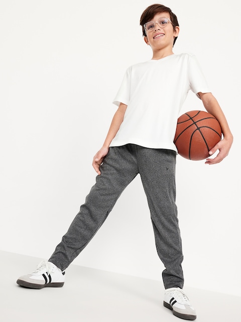 Slim Performance Jogger Soccer Pants for Boys - Light Gray