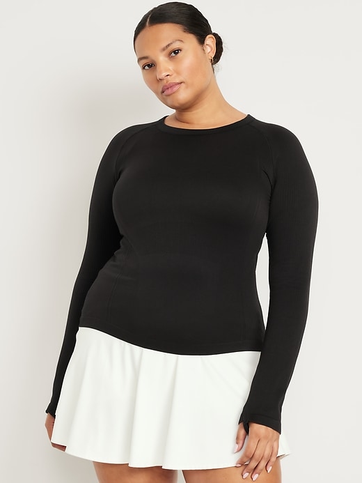 Image number 5 showing, Fluid Seamless Fitted Top