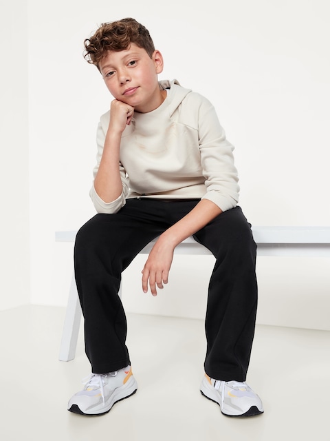 Dynamic Fleece Straight-Leg Sweatpants for Boys - Black Jack