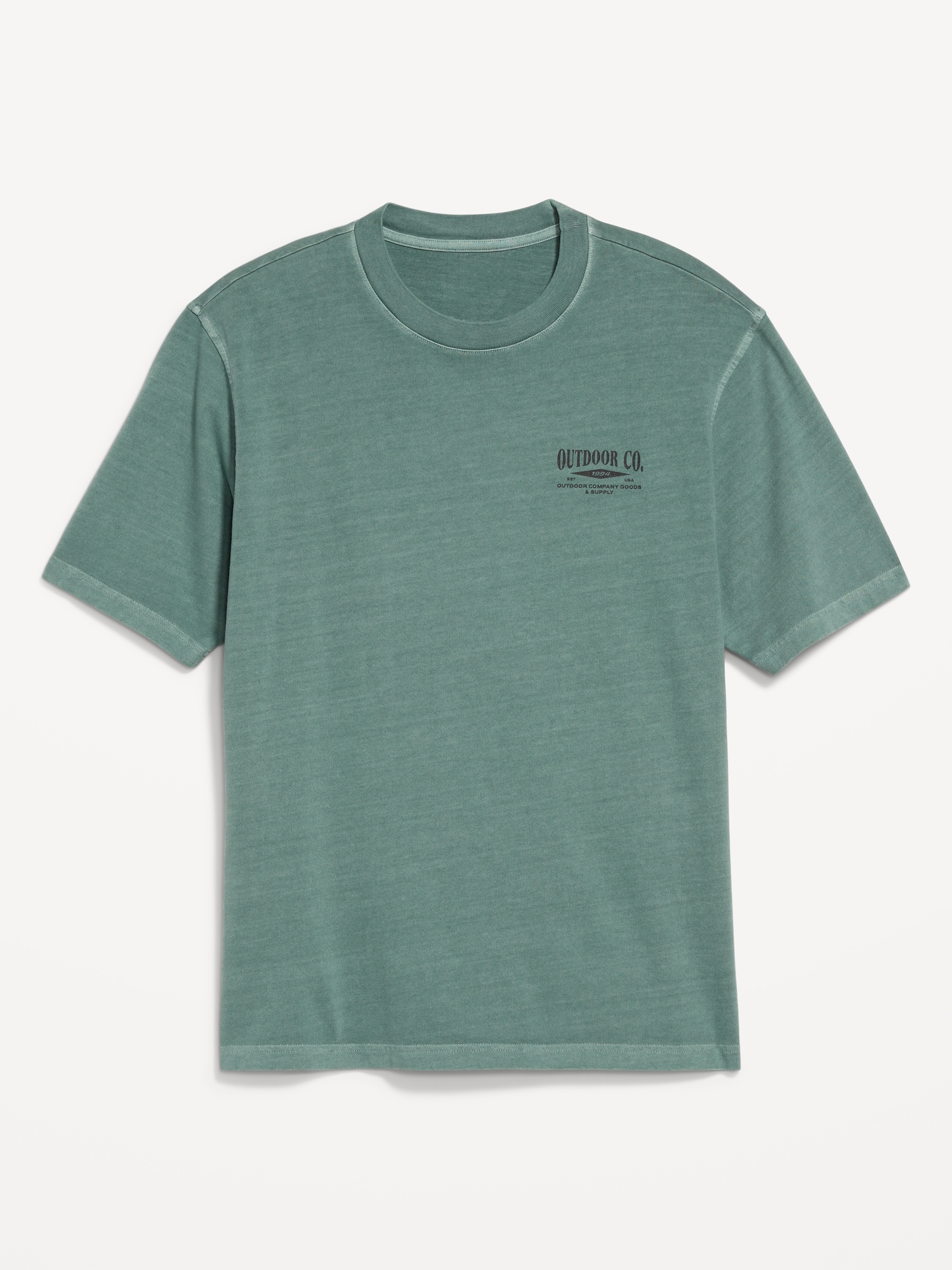 Heavyweight Crew-Neck Graphic T-Shirt