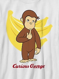 Image number 2 showing, Curious George Banana George Gender-Neutral Graphic T-Shirt for Kids