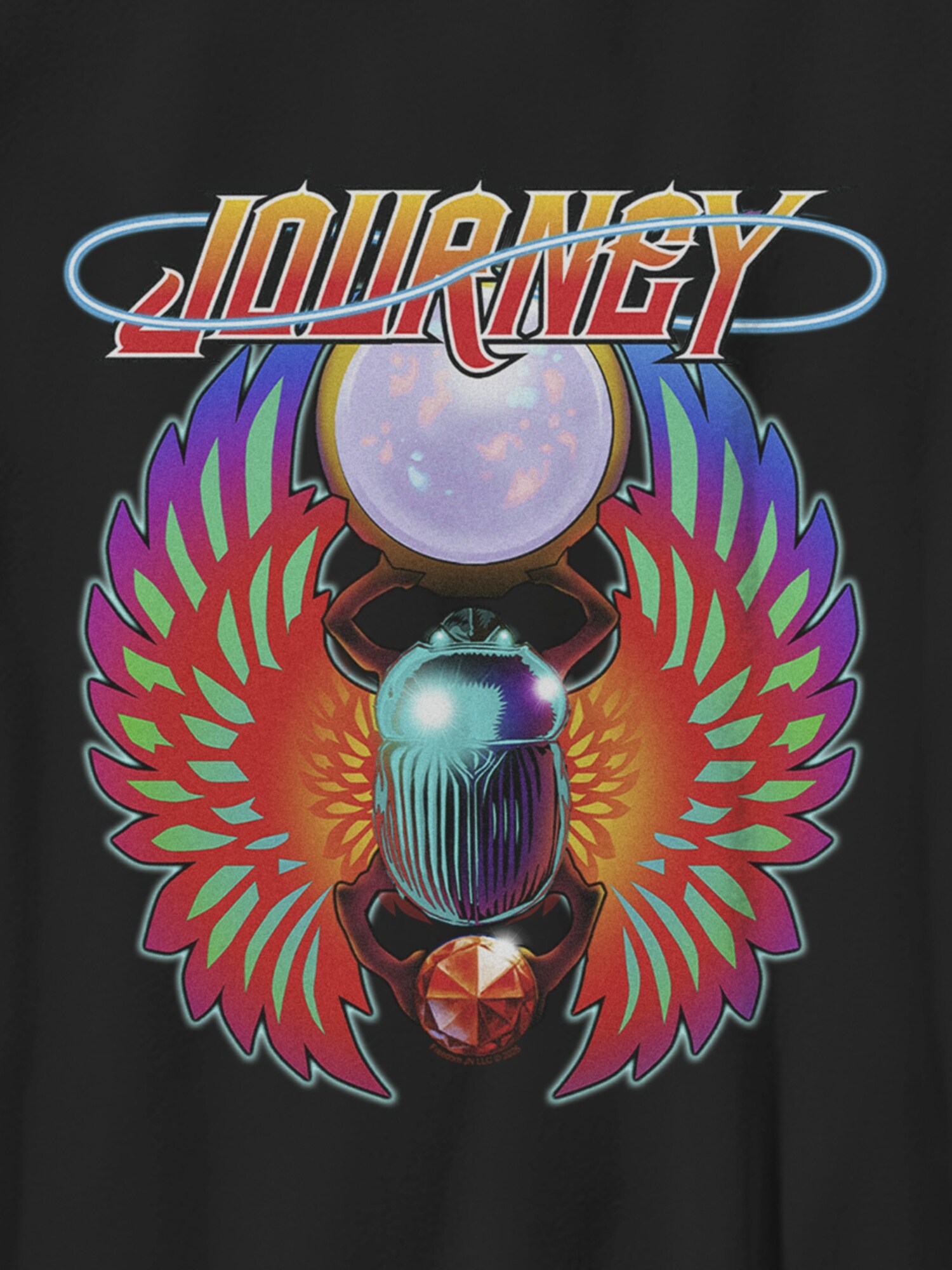 Детская футболка Old Navy Journey Scarab Crystal Gender-Neutral Graphic, цвет: Чёрный — фото 2