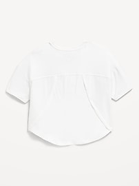Image number 3 showing, CloudMotion Cropped Performance T-Shirt for Girls