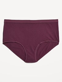Image number 3 showing, High-Waisted Everyday Brief Cotton Underwear