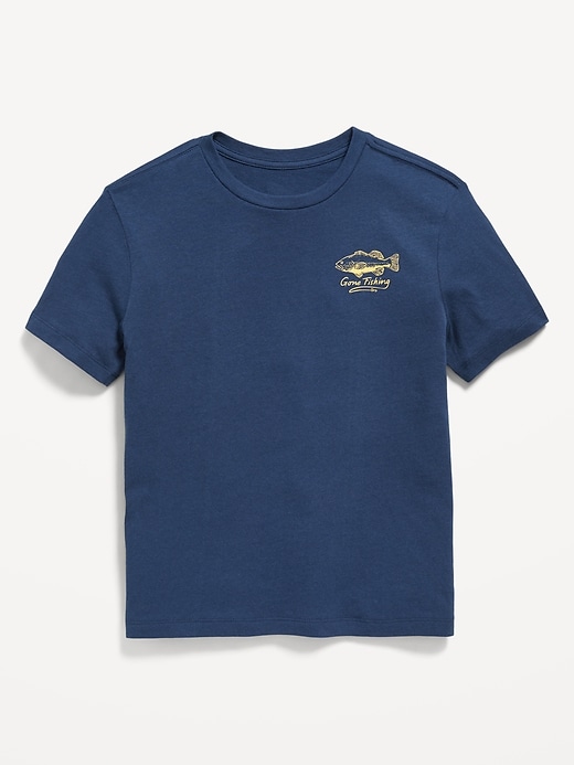 Image number 1 showing, Short-Sleeve Graphic T-Shirt for Boys