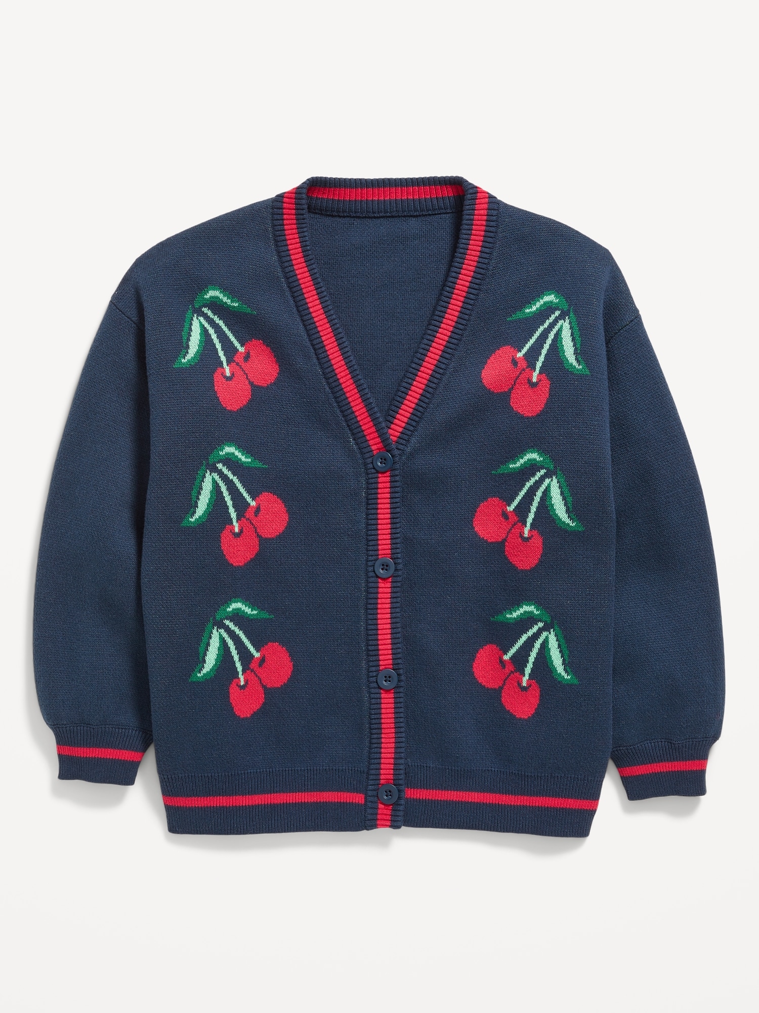 Slouchy Long-Sleeve Cardigan Sweater for Girls
